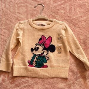 Disney x Baby Gap Minnie Mouse Sweater